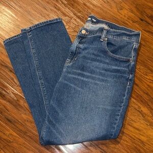 Old Navy Women's Straight Leg Jeans - Blue